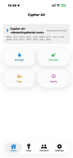 CypherAir screenshot 3