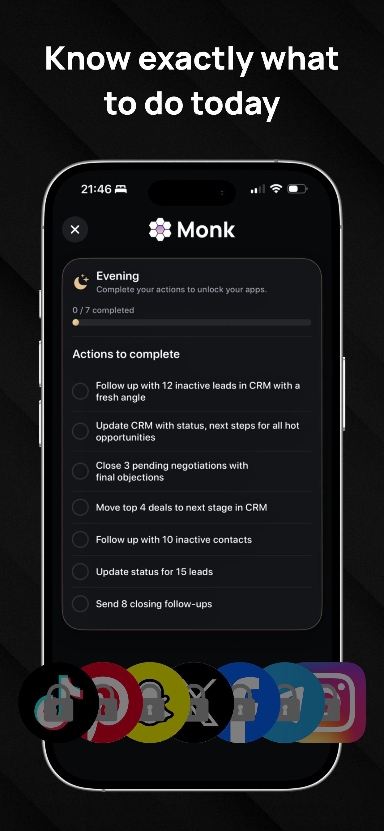 Monk: Stop Procrastinating screenshot 4