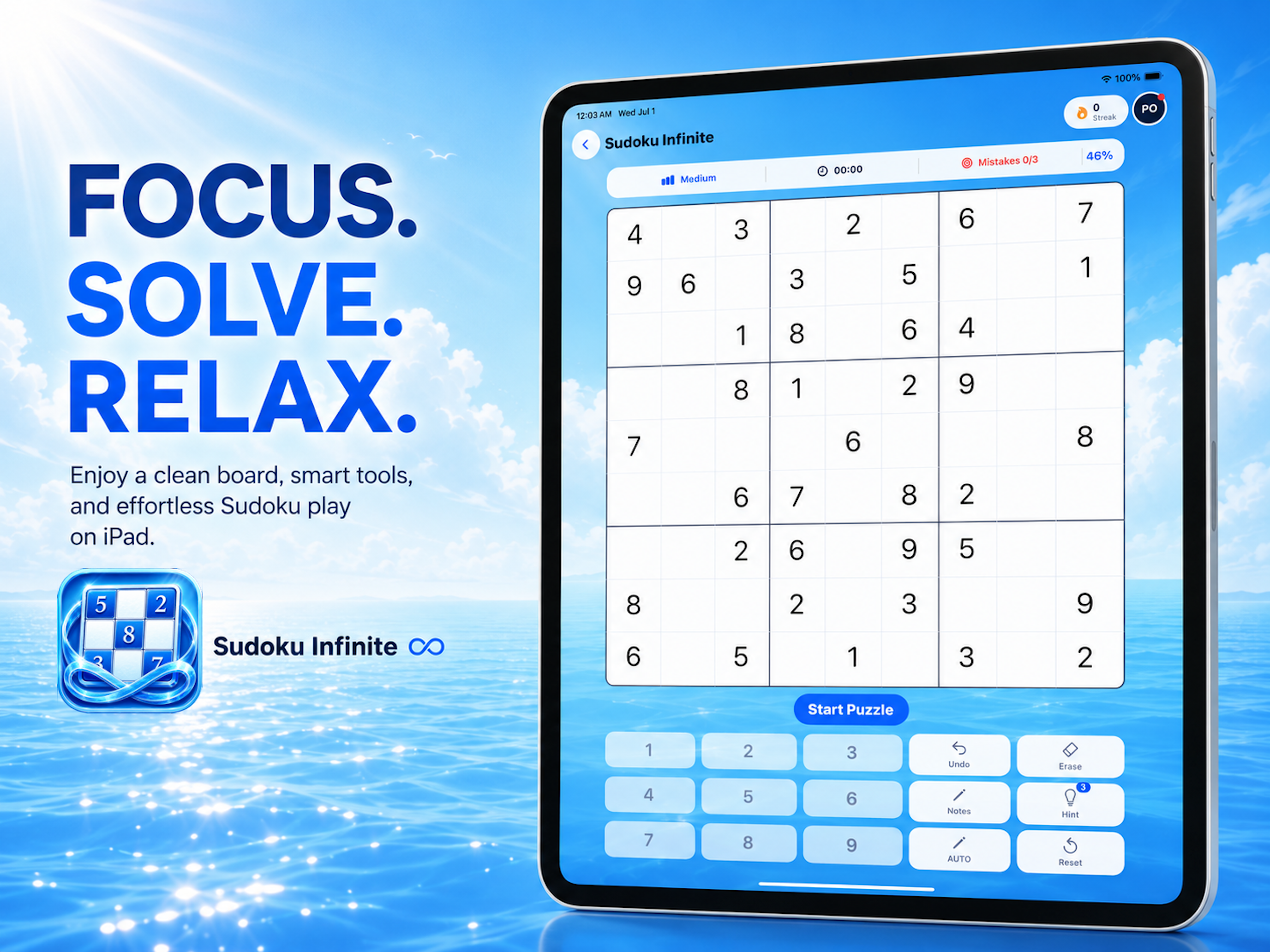 Sudoku Infinite : Brain Puzzle screenshot 10