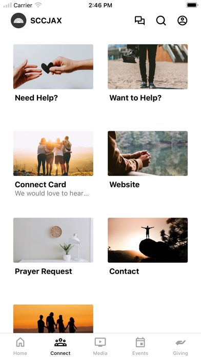 Sunrise Community Church JAX iPhone screenshot 2 - Education app
