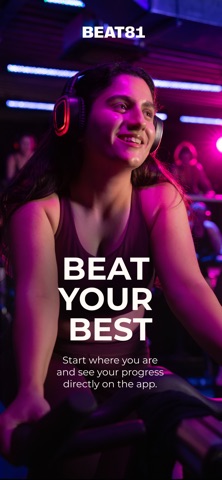 BEAT81: Dynamic Group Workouts iPhone screenshot