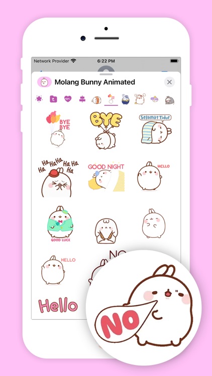 Molang Bunny Animated