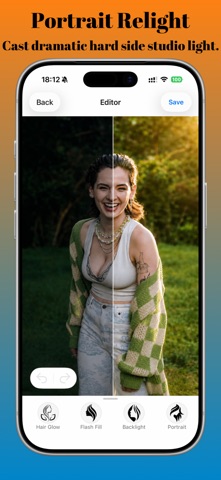 RawBeauty: Portrait Enhancer iPhone screenshot