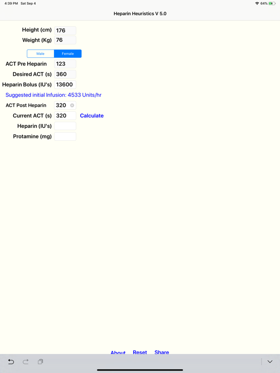 Screenshot #6 pour Heparin Heuristics Lite