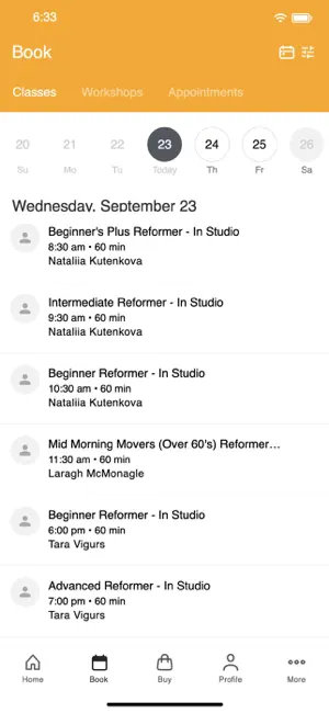 Reform Pilates Ireland screenshot 2