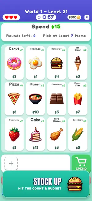 Budget Buddy - Shopping Puzzle screenshot 1