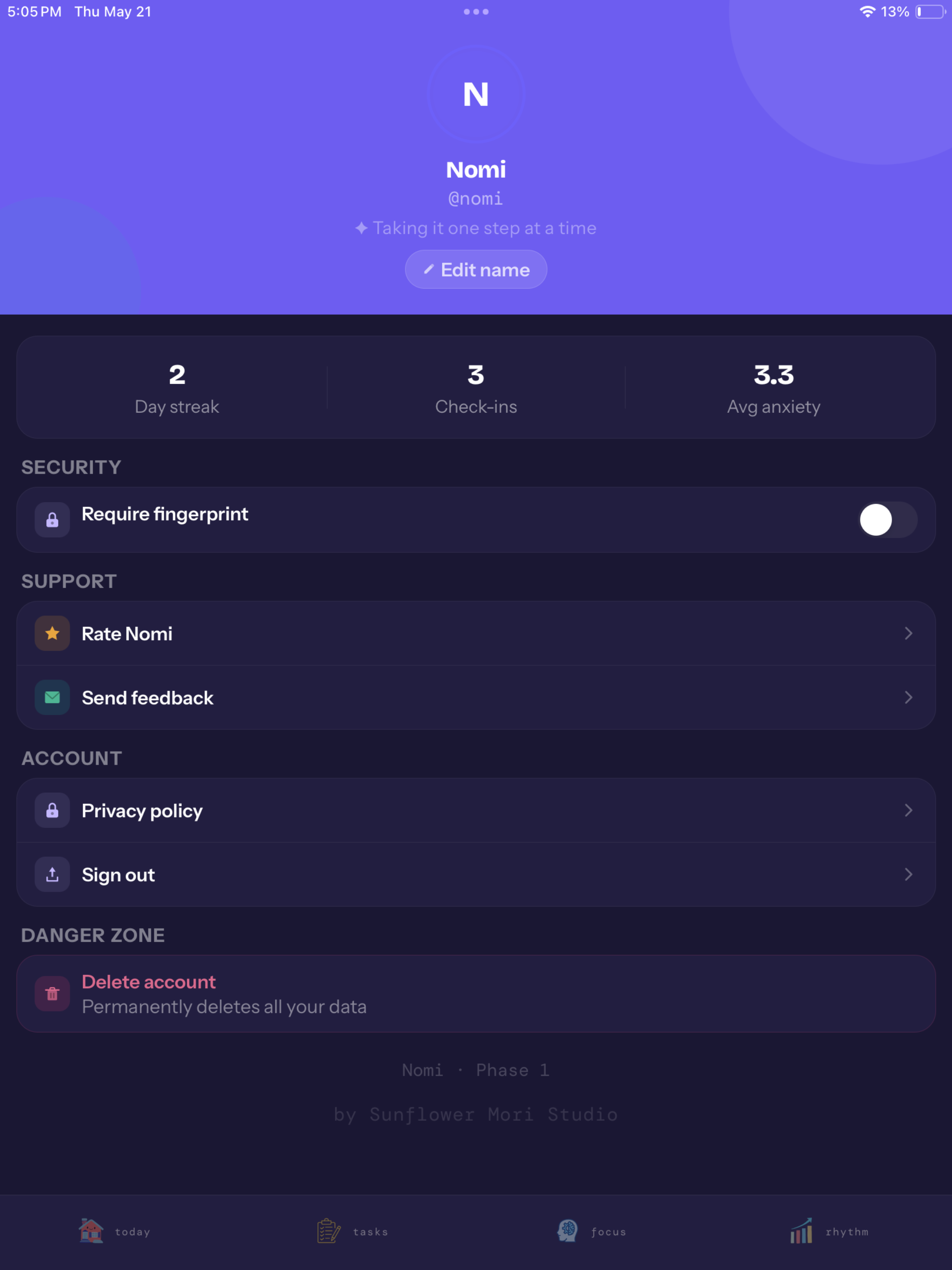 Nomi: Focus & Calm screenshot 19