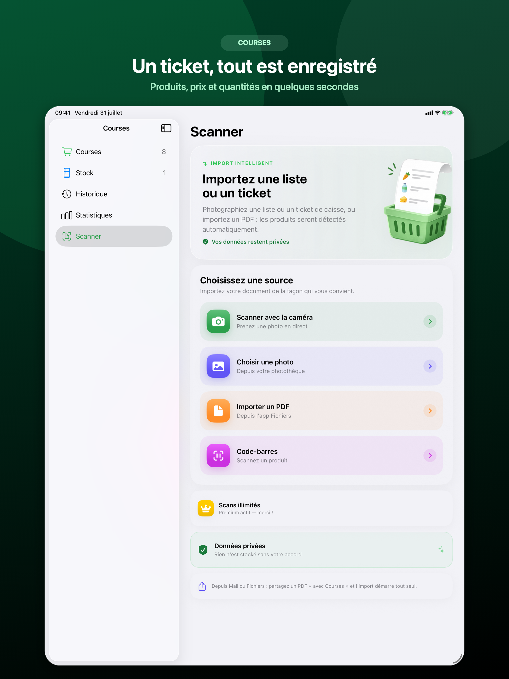 Courses – Liste & Frigo screenshot 10