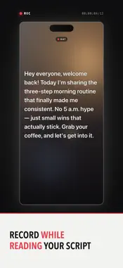 Prompter One – Teleprompter screenshot 1