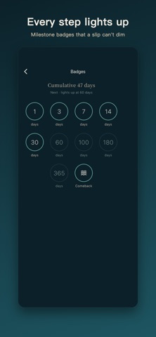 Ashore: Quit Smoking & Sober Screenshot 4 of 5