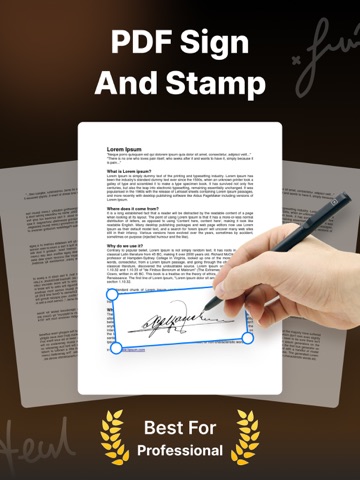 Signature Maker - Sign AI iPad screenshot