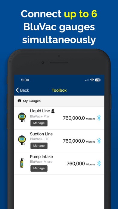 Screenshot 3 of BluVac App