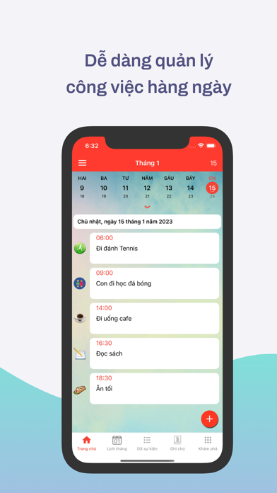 Screenshot #1 pour Lịch việt CalendarDC