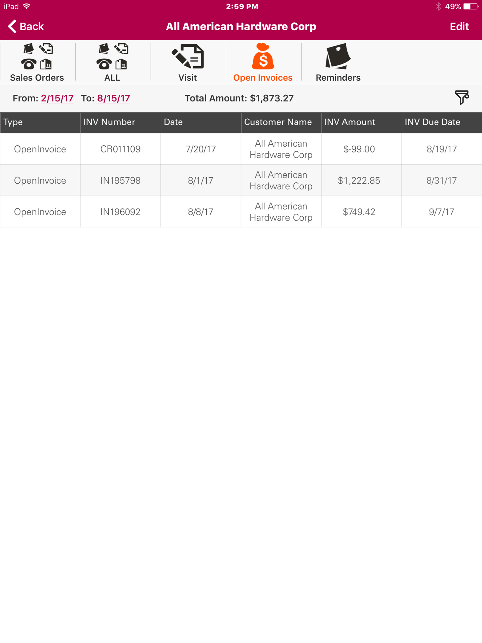 IVY Classic Ordering App screenshot 4