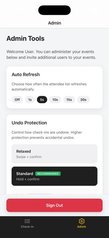 Expo Checkin Screenshot 1 of 6