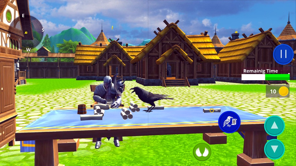 #2. Raven Crow Bird Simulator 3D (iOS) De: Junaid Ghani