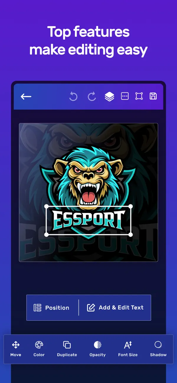 Screenshot #3 pour Gaming Logo Esport Maker
