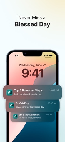 Visual Muslim: Goals & Habits screenshot