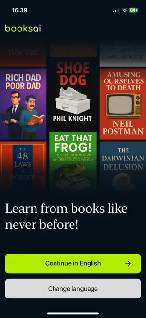 BooksAI: Daily Short Summaries screenshot 1