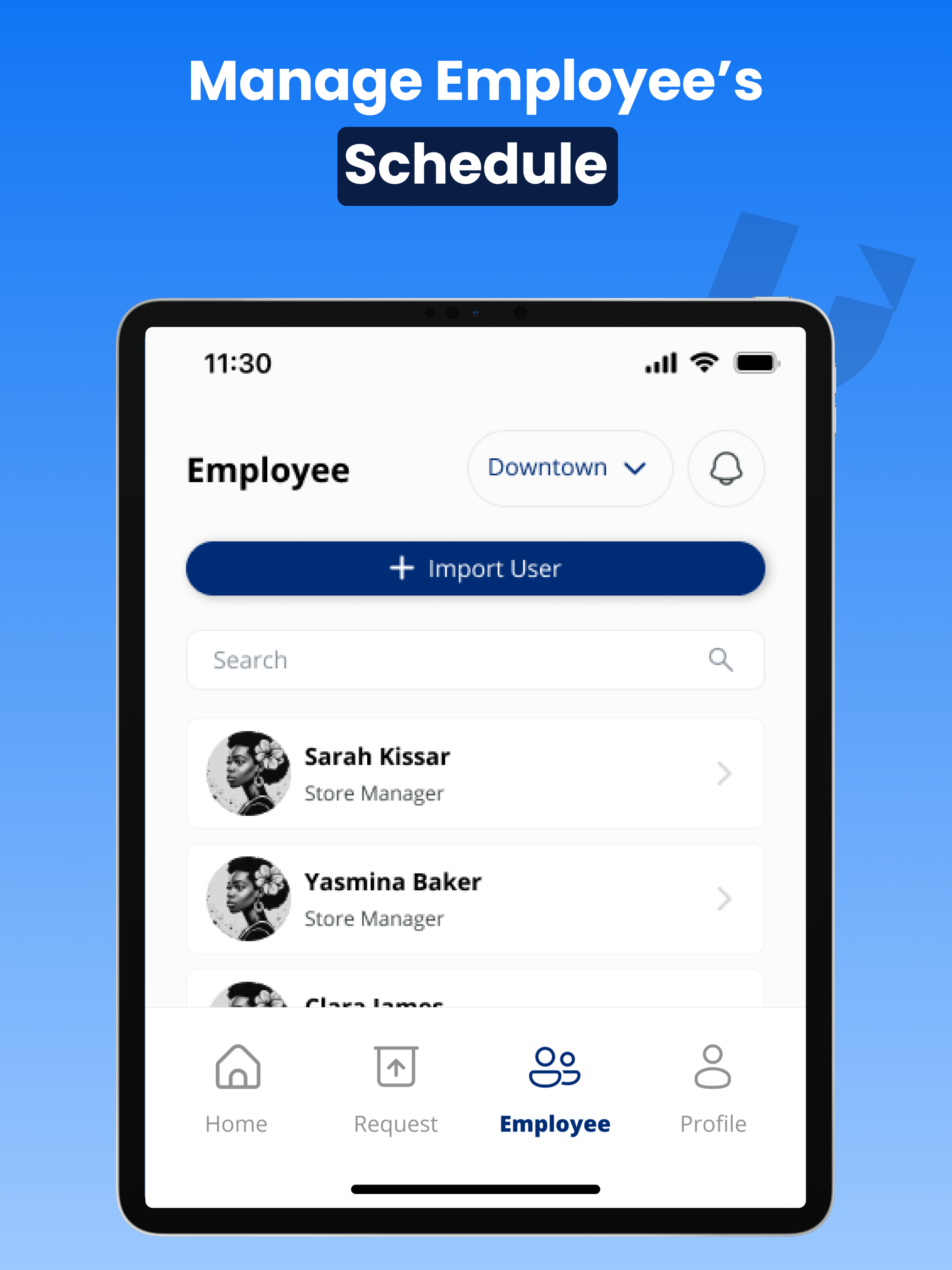 Upthyme Manager