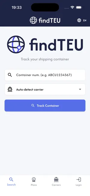 FindTEU - Container Tracking screenshot 1