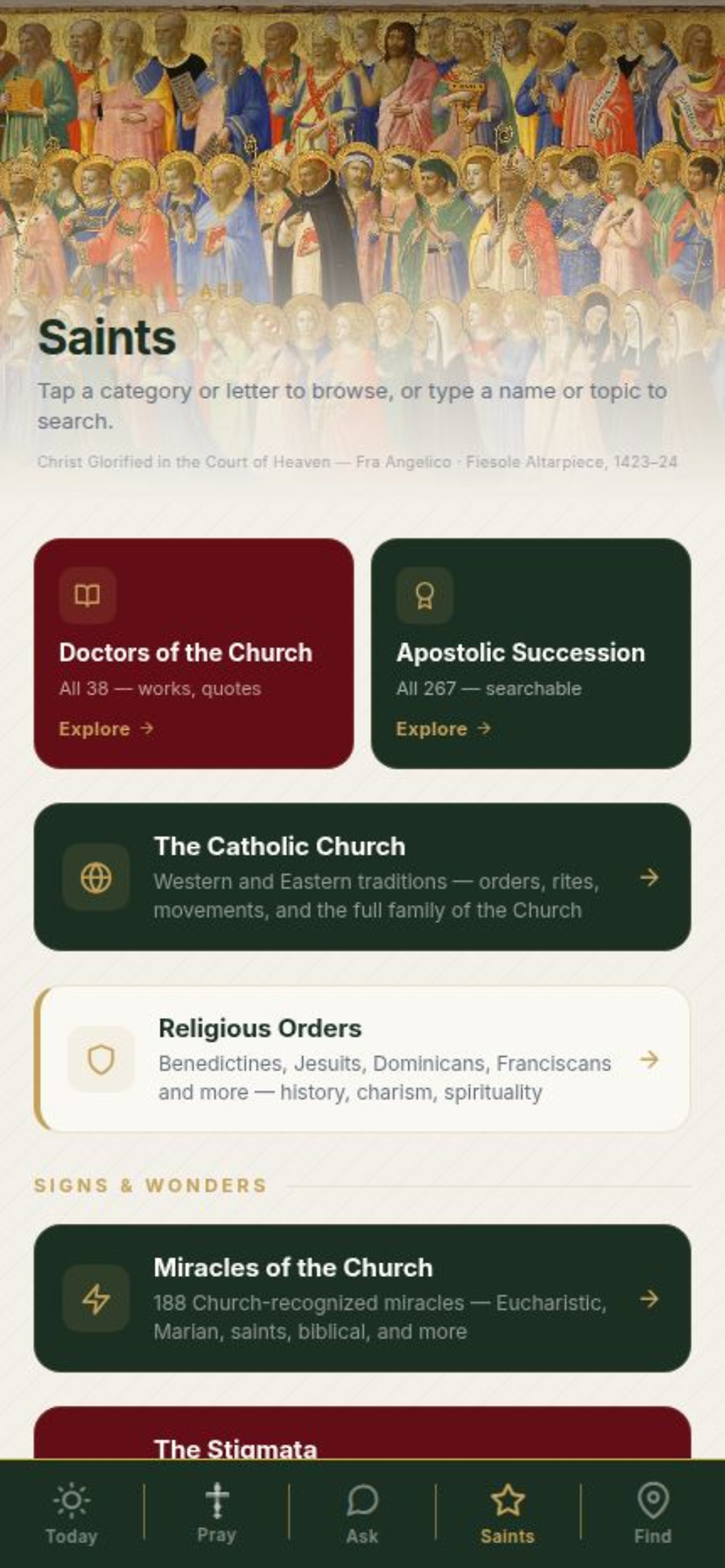 A Catholic App