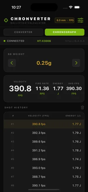 Chronverter screenshot 3
