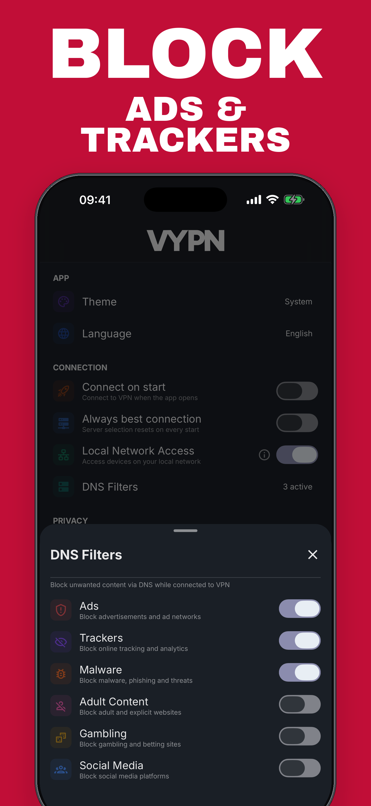 VYPN: Secure VPN & Privacy screenshot 2