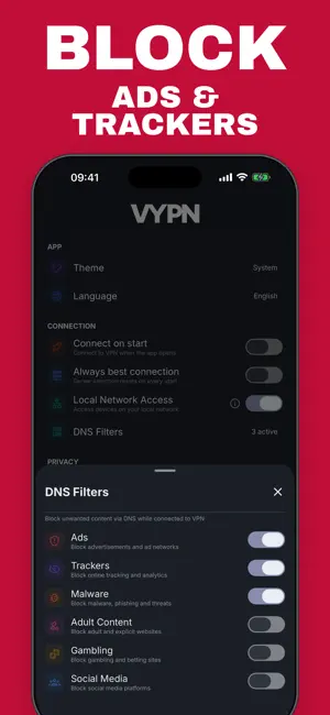 VYPN: Secure VPN & Privacy screenshot 2