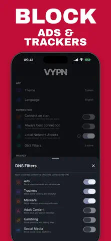 VYPN: Secure VPN & Privacy App Store screenshot 2