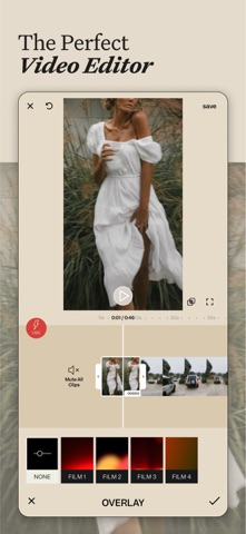 Tezza: Aesthetic Photo Editor App Store preview screenshot 5