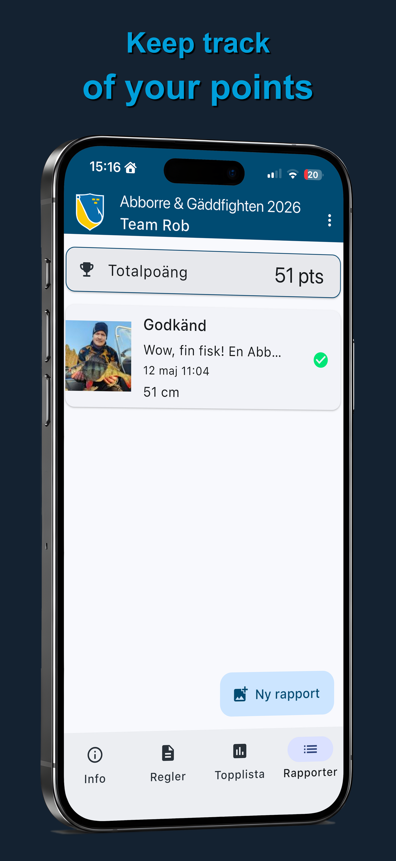 Sportfiskarna Tävling