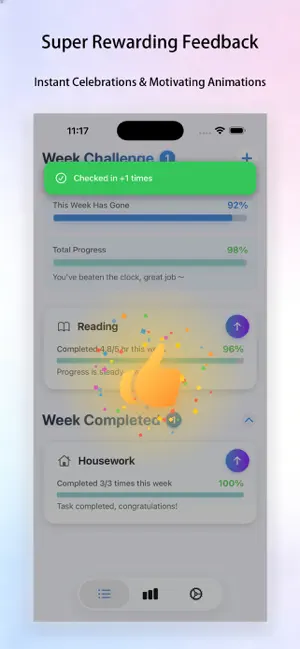 Week Up: Weekly Habits Tracker screenshot 2