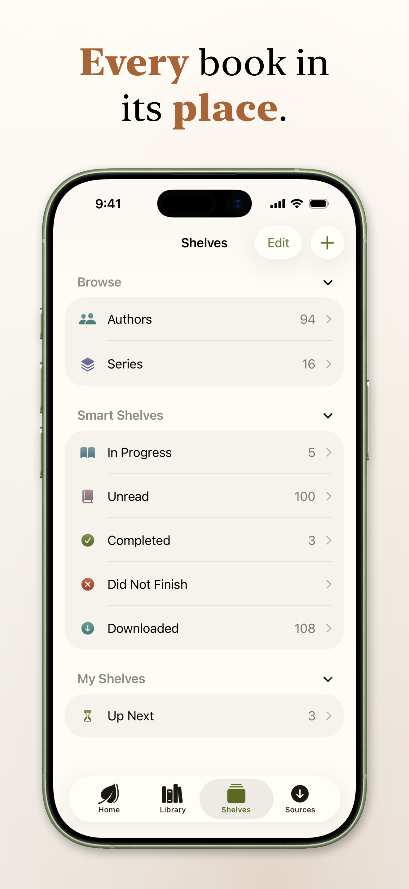 Leaf: EPUB Library screenshot 3