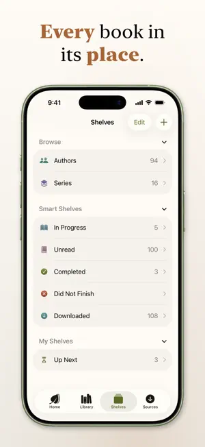 Leaf: EPUB Library screenshot 3
