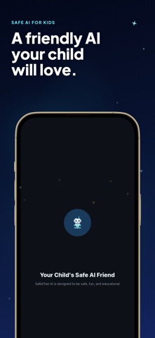 SafeChat AI - Kids GPT iPhone screenshot