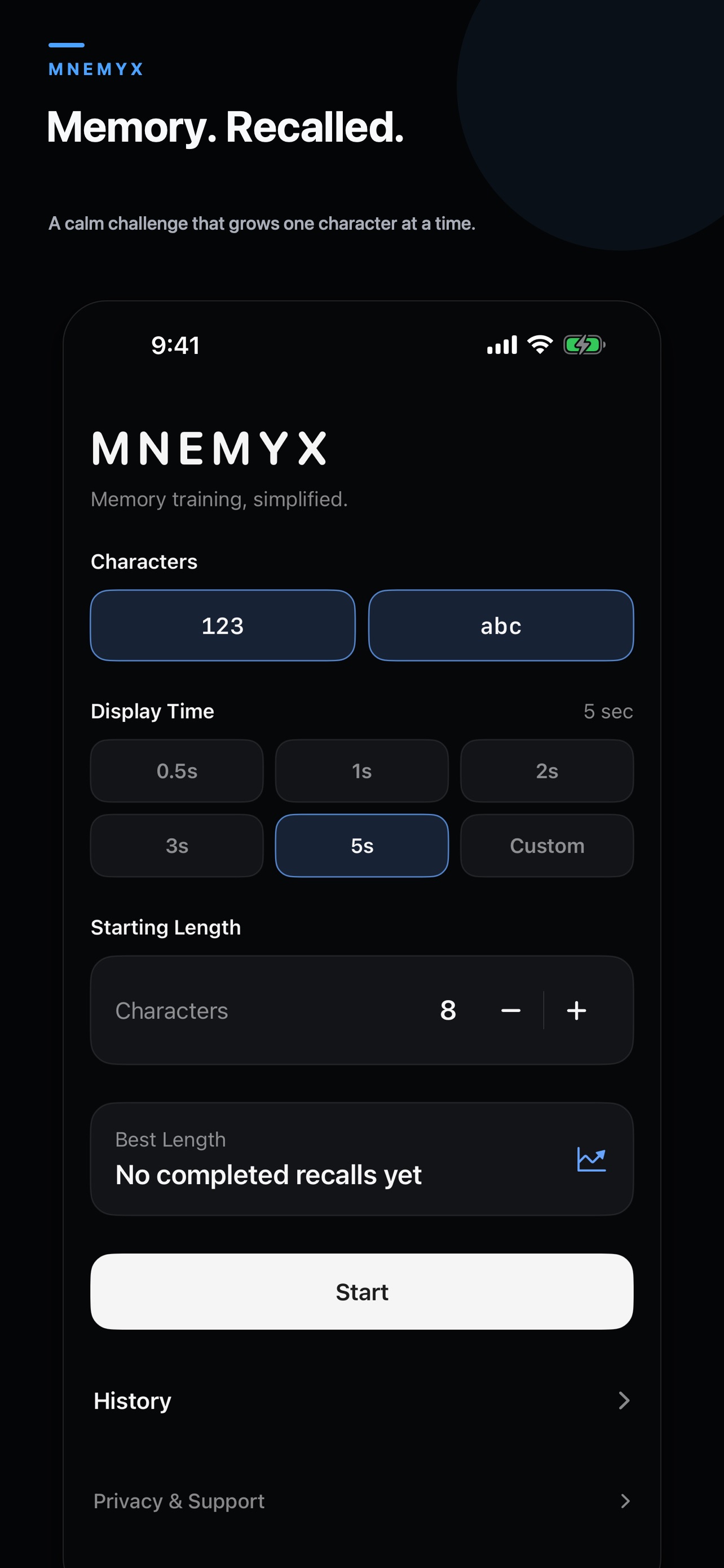 Screenshot 1 of Mnemyx