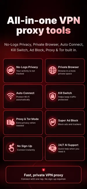 Swiss VPN: Fast & Secure Proxy screenshot 8