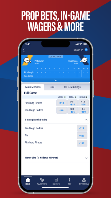 Sportsbook RI Screenshot