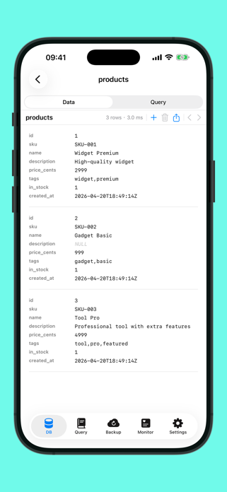 Forge Database Manager Screenshot 3 of 6