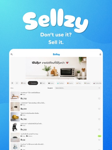 Sellzy - Sell Fast, Shop Smart iPad screenshot 1