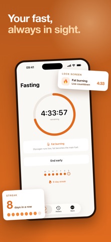 Fasting Tracker & 16:8 Timer Screenshot 2 of 5