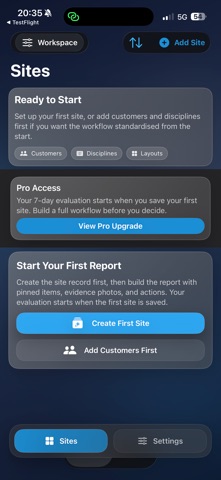 Site Survey Pro screenshot
