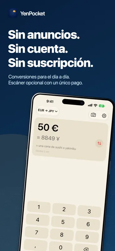 YenPocket: conversor de yenes screenshot 6 of 6