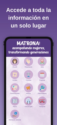 Congreso Matronas Gijón 2026 iPhone screenshot 1