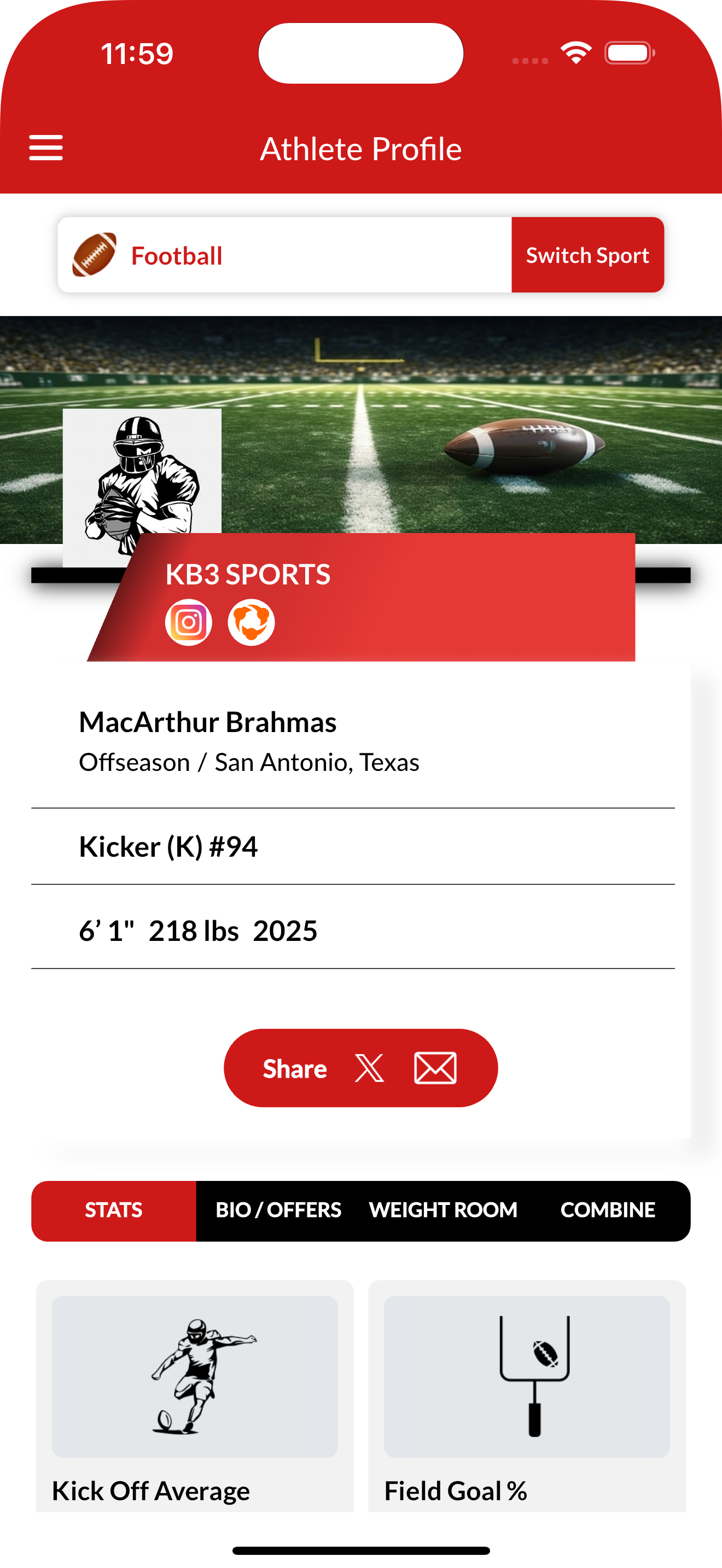KB3 Sports