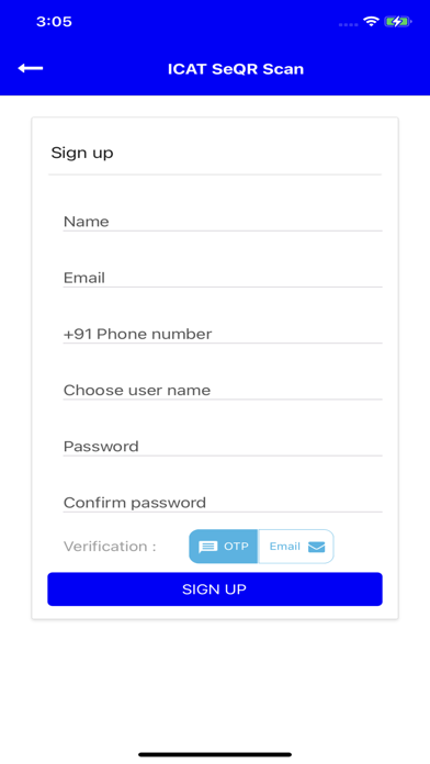Screenshot #3 pour ICAT SeQR Scan