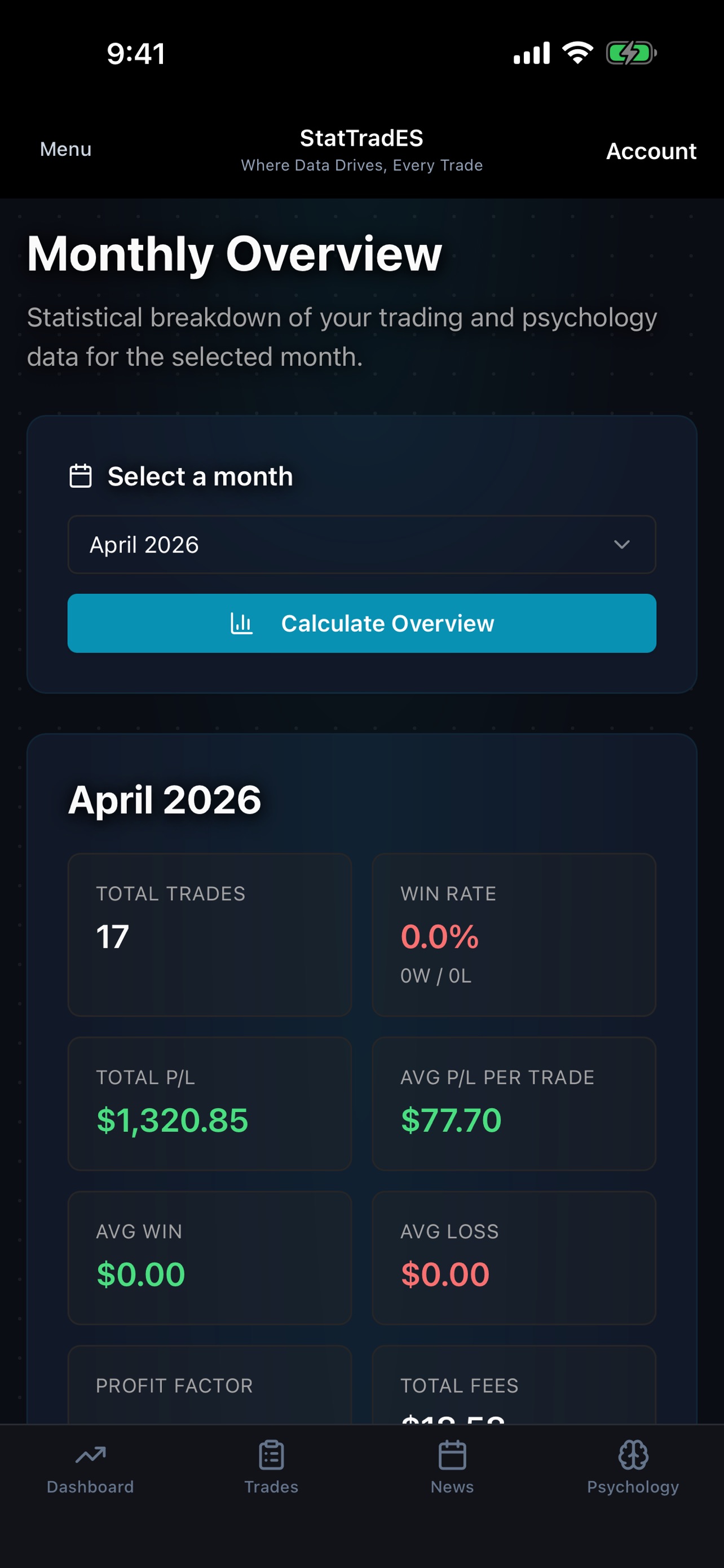 StatTradES screenshot 4