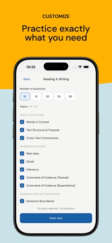 AT - SAT prep 2026 screenshot