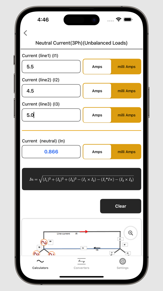 #4. Electrical Calculator lite (macOS) By: V PUGAZHENTHI